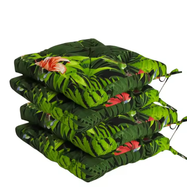 Cojines para Silla, 45x45x7 CM, Efecto Tridimensional Ideal para Comedor, Terraza, Salón y Restaurante - 1