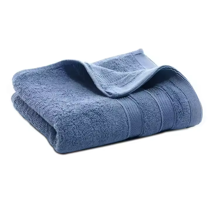 Toalla De Mano De Bambú Algodón Suave Y Absorbente Natural Y Sostenible Hipóalergénica De Lujo 100% Tejida Máquina Lavable - 1