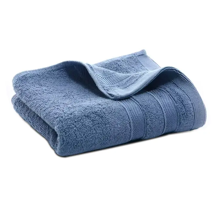 Toalla De Mano De Bambú Algodón Suave Y Absorbente Natural Y Sostenible Hipóalergénica De Lujo 100% Tejida Máquina Lavable - 1
