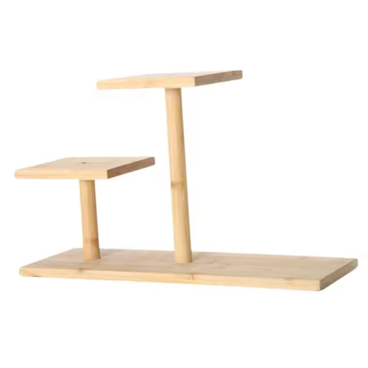 Soporte Para Maceta Pequeño De Madera Moderno Para Interiores Y Oficinas Estilo Minimalista Para Decoración De Escritorio Y Balcón - 1