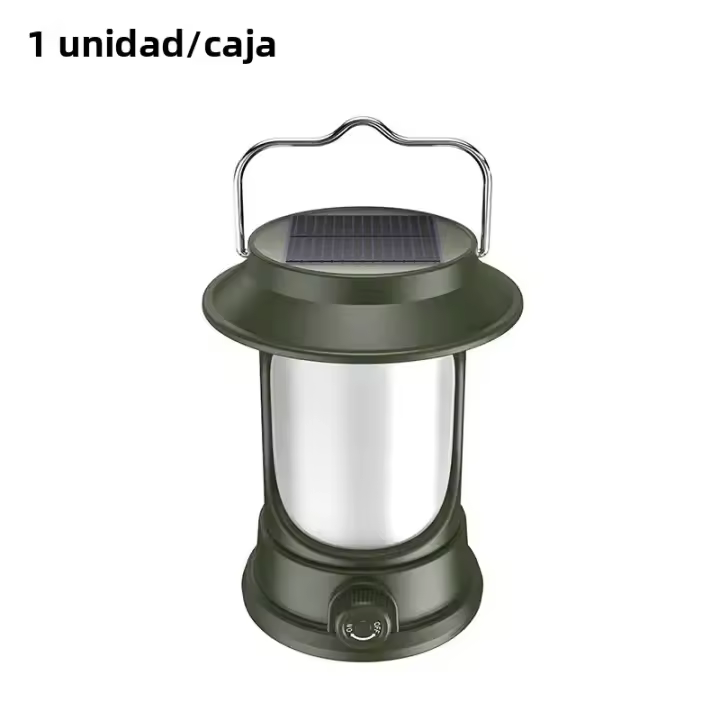 Lámpara De Camping Retro Portátil Impermeable Luz De Emergencia Para Colgar En La Tienda De Campaña Adecuada Para Senderismo Escalada Jardín - 1