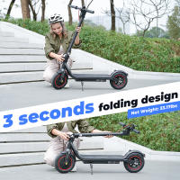 Patinetes Electricos Adultos iScooter W6 500W 10" 36V7.8Ah Batería Máxima Alcance 30 Km Potente para Adultos - details 7