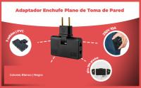 Banner - Adaptador enchufe Plano de Toma de Pared