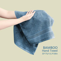Toalla De Fibra De Bambú De Doble Sección Suave Alta Absorción Agua No Se Desprenden Cabello Uso Doméstico Toalla Para Rostro - details 5