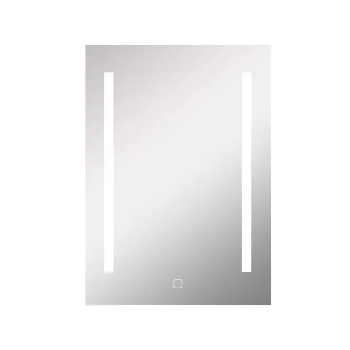 Espejo Luz LED Baño 50x70cm Rectangular Antivaho, Luz Regulable, Interruptor Táctil, Impermeable IP44, UBUD - 1