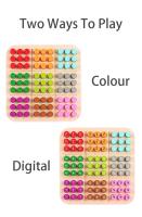Juego De Sudoku Para Niños Juguetes Educativos De Ajedrez En Color Tablero Digital Juego De Partido Entrenamiento Cerebral Juguetes De Madera - details 2