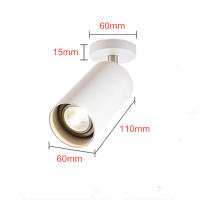 GU10 Lámpara De Pared Y Techo LED Rotable 360 Grados Luz De Ambiente Interior Para Foyer Sala De Estar Pasillo 110V 220V Decorativa - details 0