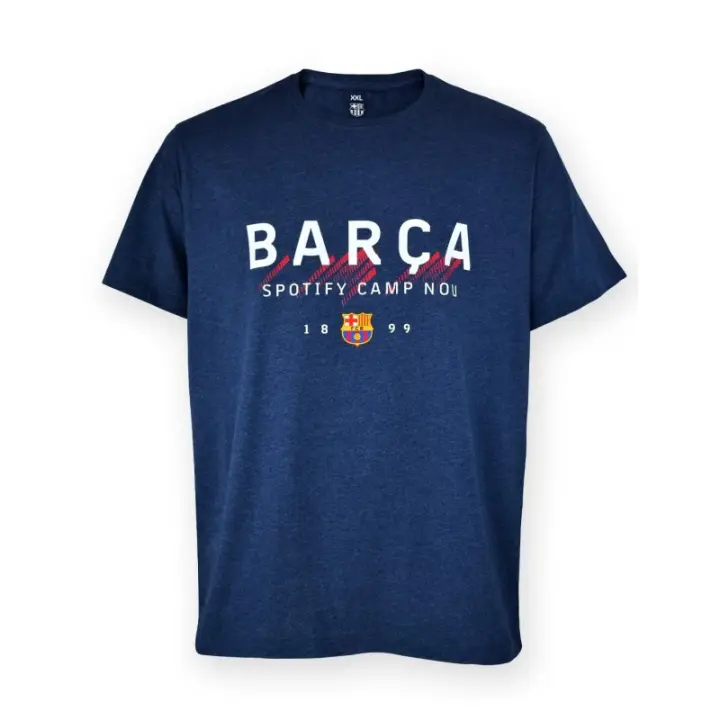 Fútbol Club Barcelona Camiseta Barça Spotify Camp Nou talla adulto algodón producto oficial 5001CBCNS - 1