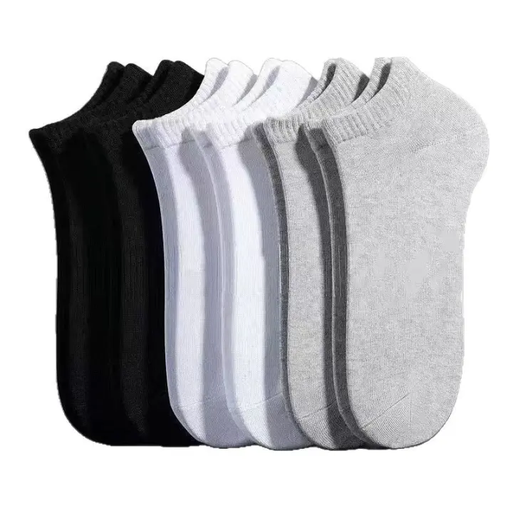 6 Pares Calcetines deportivos Tobilleros Hombre Cortos Calcetin Algodon,para, entrenamiento, caminar, Gimnasio, golf, entrenamiento, Correr, etc. - 1