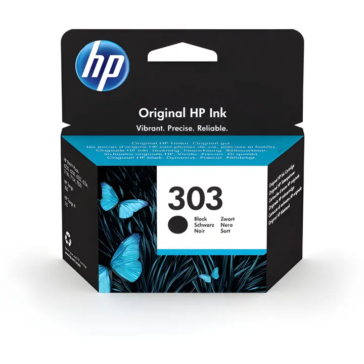 Hp cartucho 303 negro envy photo 6230/7130/7134/7830 - 200pag. - 1