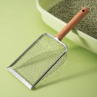 Shovel De Arena Para Gatos En Acero Inoxidable Herramienta De Limpieza Duradera Para Mascotas Adecuada Para Gatos Perros Lirios Y Gatos Jóvenes - details 4