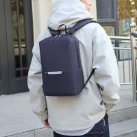 Mochila Para Hombre Con Bandas Reflectorizantes Bolso De Computadora Ultra Ligero Gran Capacidad Estudiante Para Viajes Y Trabajo - details 10