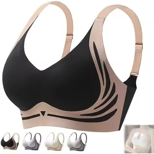 Actualmente Brassier, Actualmente Brassier Pro, Actualmente Bra, Sujetadores para mujer Actualmente, Push Up cómodo sin aros - 1
