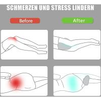 Knee pillow for side sleepers, orthopedic pillow with memory foam - details 2