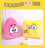 Almohada De Peluche Anime Auténtico Spongebob Squarepants Patrick Star Kawaii Juguete Calefactor De Mano Regalos De Cumpleaños Y Halloween Para Niños Y Adultos - details 9