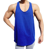 Camiseta Deportiva Sin Mangas Para Hombre Verano Entrenamiento Fitness Transpirable Secado Rápido Estilo Y Atrás Material Poliéster Talla Verdadera - details 2
