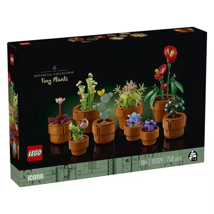 Lego Botanical Collection 10329 Plantas Diminutas - 1