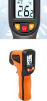 Termómetro Digital Infrarrojo No Contacto Con Luz Alarma Medidor De Temperatura Láser Pyrometer Imager Higrómetro Para Industrial - details 5