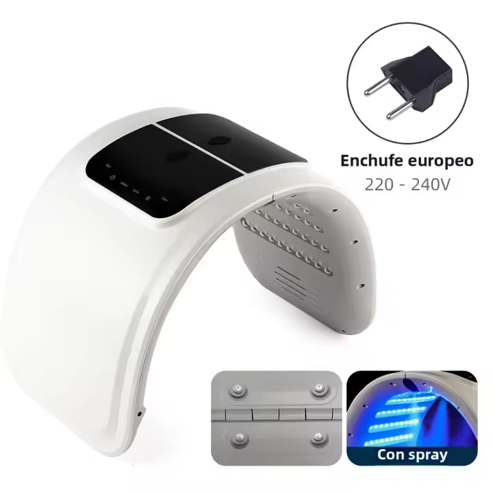 Máscara De Luz LED PDT De 7 Colores Terapia De Cuidado De La Piel Belleza Salud Eliminador De Acné Rejuvenecimiento Fotón Facial - 1