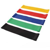 Banda De Resistencia De Goma Para Gimnasio Y Yoga Equipo De Ejercicio Portátil Para Mujeres Entrenamiento De Fuerza Pilates Deporte Elasticidad Para Piernas Cintura Y Brazos - details 2