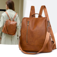 Mochipa de viaje para Mujer, Bolso de hombro de PU de gran capacidad, mochila de Ocio para Viajes al Aire Libre (Blanco) - details 3