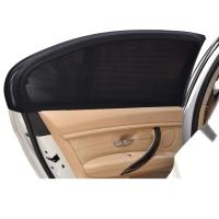 2pcs Cortinas De Sol Para Coche Protección Contra Mosquitos Malla De Repelente De Sol Visera UV Para Ventanas Lateral Material De Tela Estándar - details 1