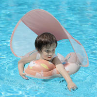 Flotador De Natación Para Bebés Con Canopy Accesorios De Piscina Inflable Para Niños Juguete De Baño Circular Para El Verano - details 8
