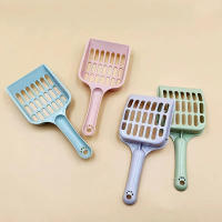Nueva Cuchara De Arenero Para Gatos De Tamaño Grande Y Diseño Moderno Con Agujeros Finos Herramienta De Higiene Y Limpieza Para Gatos - details 1