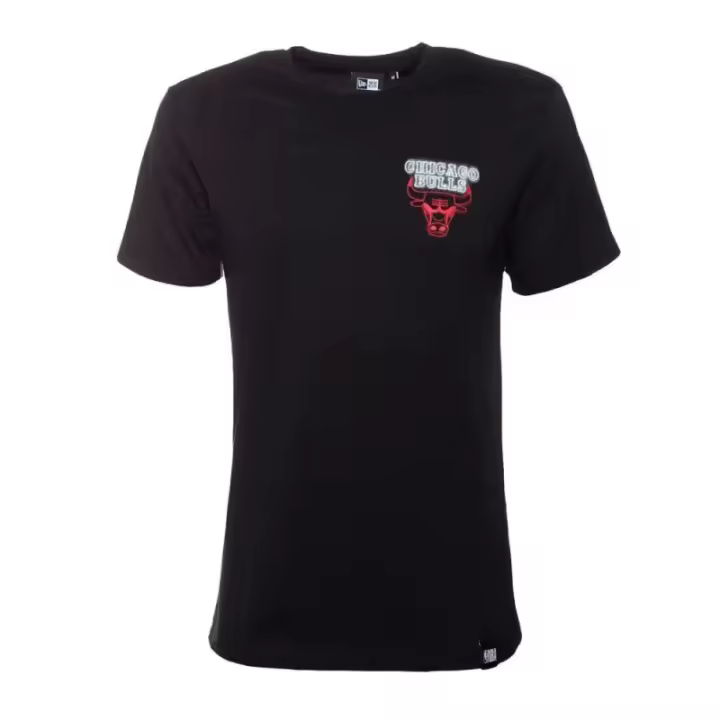 Camiseta Chicago Bulls NBA Neon New Era Negra NEW ERA - 1