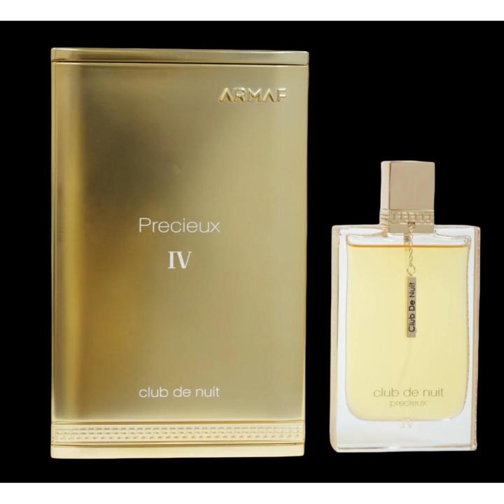 PRECIEUX IV CLUB DE NUIT de Armaf - Extracto de Perfume Unisex 55 ml - Notas Frescas, Florales y Gourmand
