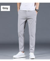 Pantalones De Golf Para Hombre Primavera Otoño Corte Slim Ajustados De Alta Calidad Elásticos Moda Versátiles Casual Transpirables Tres Colores - details 8