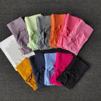 Leggings De Yoga Sin Costuras Para Mujer Fitness Quick Dry Pantalones Deportivos De Push up Cintura Alta Sólida De Nylon Y Spandex - details 0