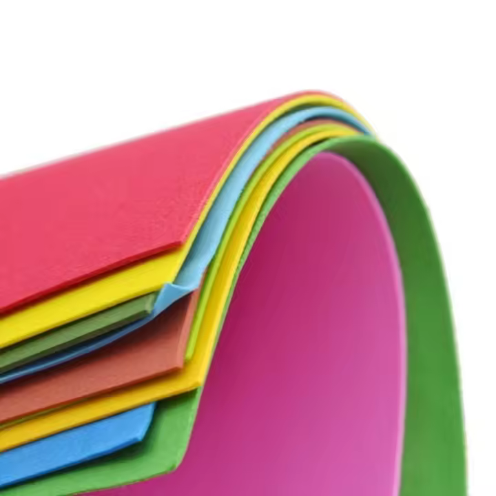 Papel De Espuma EVA Multicolor Para Manualidades DIY Para Niños 10 Hojas Fáciles De Cortar Y Plegar Para Festivales Y Juegos - 1