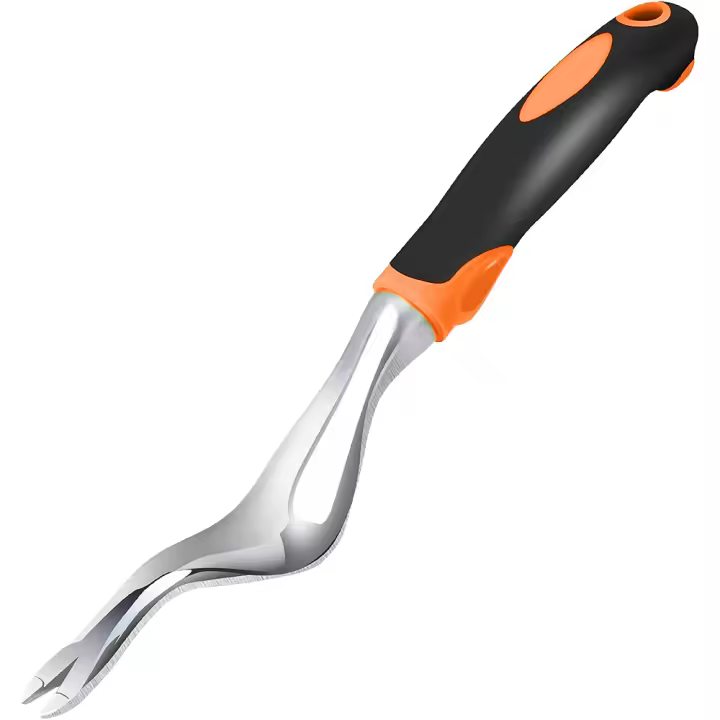 Herramienta De Rastrillo Para Jardín Con Mango Ergonómico Herramienta De Eliminación De Malas Hierbas Y Transplantación De Tierra - 1