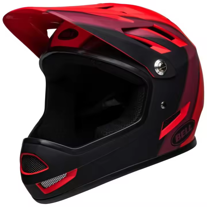 Bell Casco De Descenso Sanction Rojo,Negro Adulto - 1