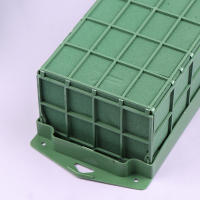 Bloque De Esponja Húmeda Para Flores DIY 1Pc Bloque De Poliestireno Verde Para Arreglos Florales Frescos Mud Para Floristería - details 0