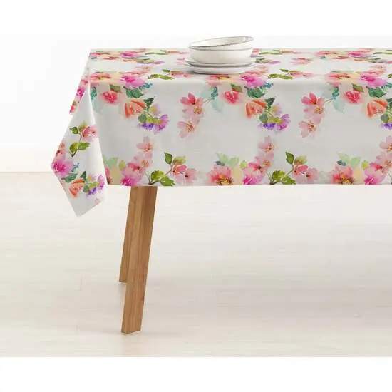 BL BELUM - Mantel Antimanchas Varios Tamaños - Mantel Tacto Extrasuave Color Multicolor - Mantel 100% Made in Spain Tejido 100% algodón orgánico - Mantel Modelo 0120-350 - 1