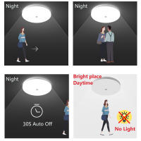 Lámpara De Techo LED Con Sensor De Movimiento 15W-40W Para Sala De Estar Pasillo Escalera Porche Iluminación Diaria 110V/220V Moderna - details 3