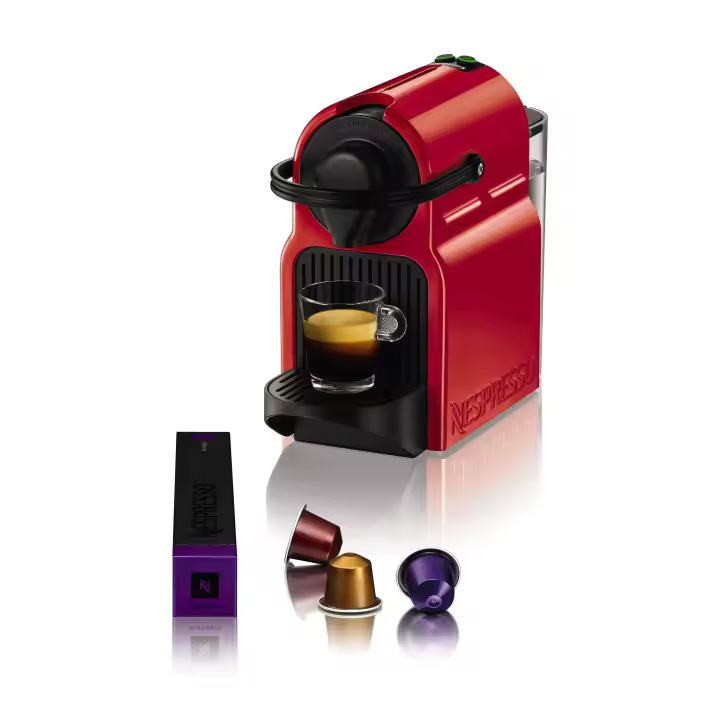 Cafetera de cápsulas Krups XN1005, 19 bares, 1260 W, 0,7 L, rojo - 1