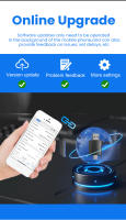Adaptador Wireless Carplay Android Auto 2en1 Dongle Inteligente USB Tipo-c 5G WIFI Para Volvo Benz Audi Kia Hyundai VW Mazda Cadillac MG - details 10