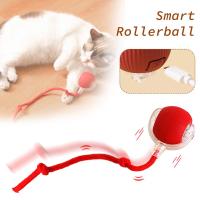 Juguete Interactivo Para Gatos Y Perros Bola Eléctrica Automática Recargable Imitación De Rata Entrenamiento Inteligente - details 0