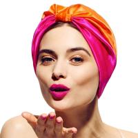 Manga De Seda De Mulberry Natural 100% Para Mujer Y Niña Capa De Noche Protección Del Cabello Manta De Sueño Pura Para El Cabello - details 0