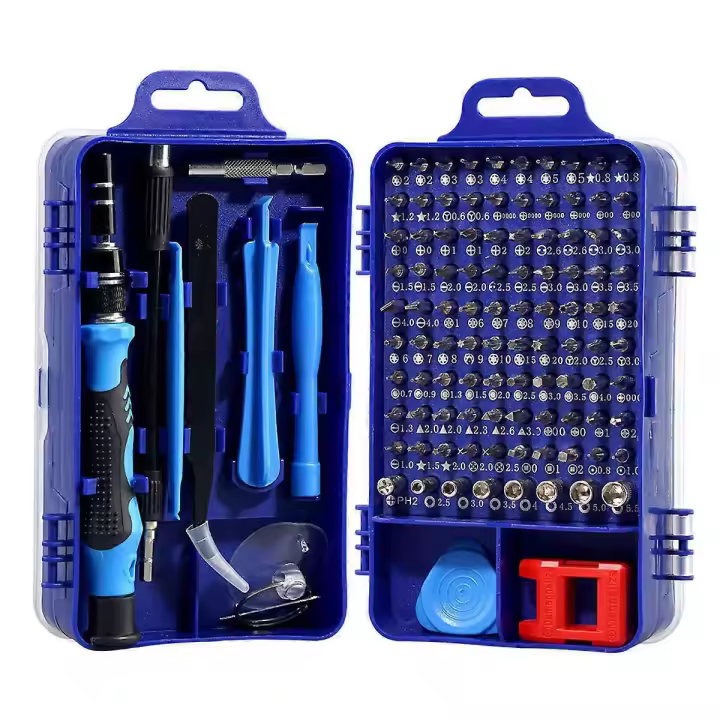 115 in 1 Precision Mechanic Screwdriver Set For PC Mobile Phone Glasses Watch Tool EN - 1