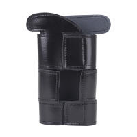 Protector De Valvula De Trompeta En Cuero PU Funda Protectora Conveniente Y Rápida Para Trompeta Color Negro - details 6