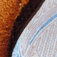 Carpetas LAKEA En Forma De Croissant Para Sala De Baño Alfombra De Panecillo Suave Cálida Decoración Anti-derrapante Para El Hogar - details 1