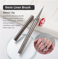 5PCS Pinceles De Arte Para Uñas Con Liner Acrílico UV Gel Colores Pinturas Herramientas Para Dibujar Y Diseñar Manicura DIY Accesorios De Belleza - details 6