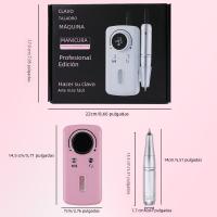 Máquina De Uñas Eléctrica Recargable Profesional 45000RPM Portátil Para Archivar Uñas De Acrílico Y Gel Eliminación De Uñas Postizas - details 3