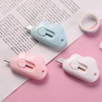 Cuchillo Portátil De Mini Tamaño En Forma De Conejo Y Nube Cortador De Papel Para Oficina Suministros De Corte De Hoja De Acero Inoxidable - details 2