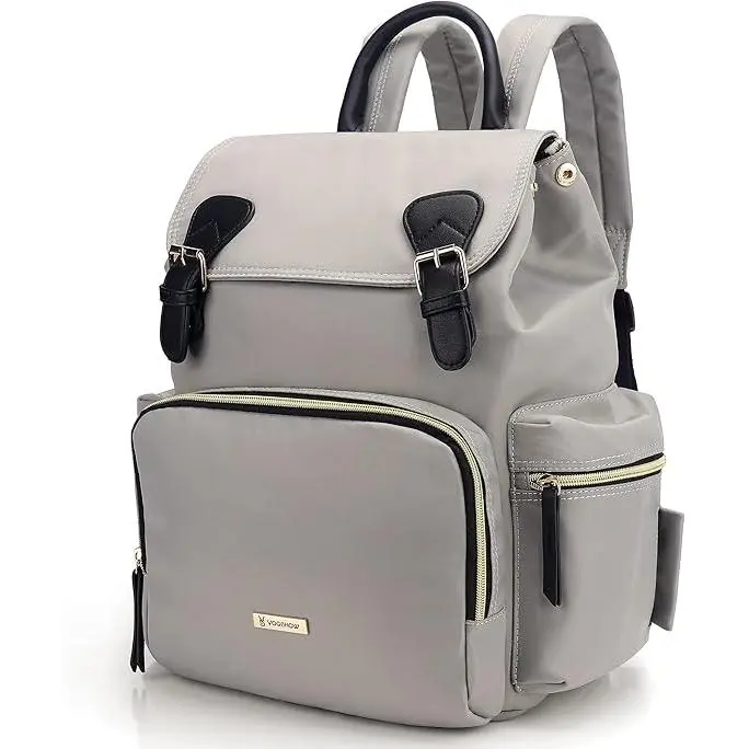 Mochipa Bolsa de pañales, multición elegant Viaje Bebe Bolsa mochila con Correa crossbody, Bolsa de pañales de maternidad - 1