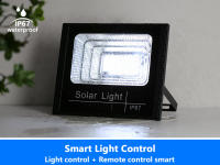 Luz Solar LED De Flood Para Exterior Con Control Remoto 50W 100W 200W 300W 500W Reflectores De Punto Para Jardín Y Calle - details 3